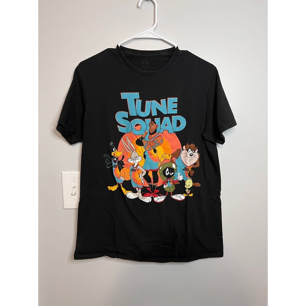 Space Jam: A New Legacy Tune Squad Black T-Shirt Medium – Good Used Condition